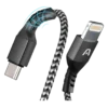 06 ARG-CB-0024BK-04 Cable Carga Rápida Usb C Para Lightning Argomtech 18w 1.8m