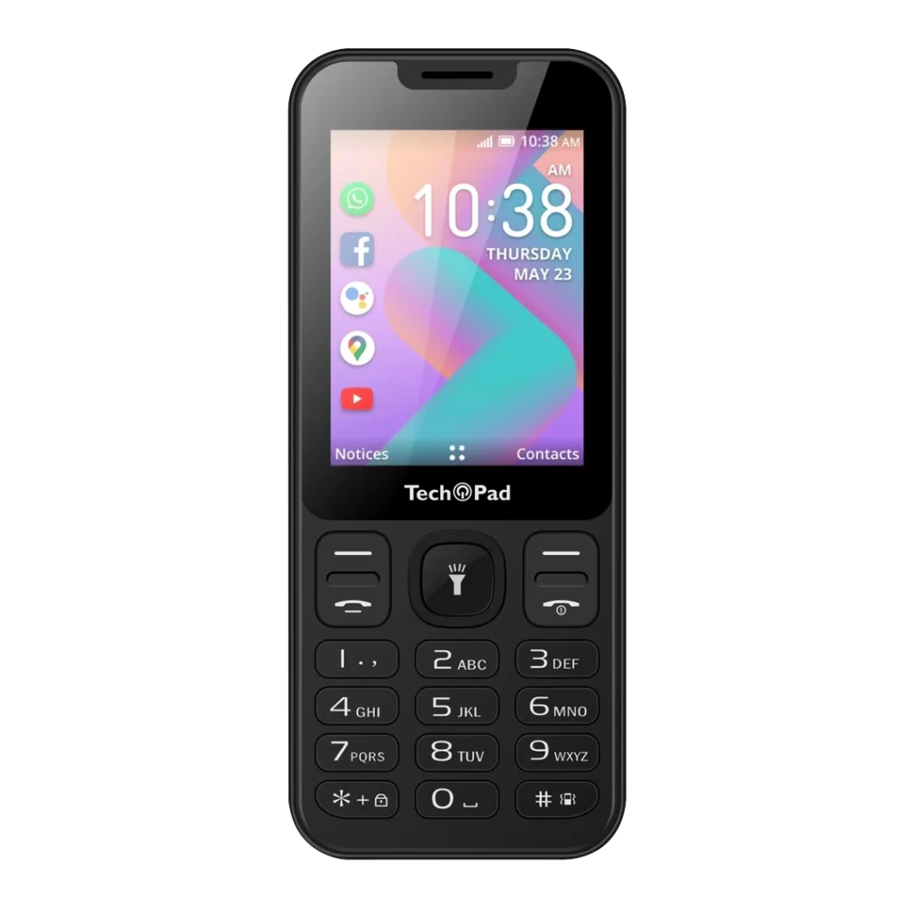 KaiOS Phone Smart K-4G-Negro