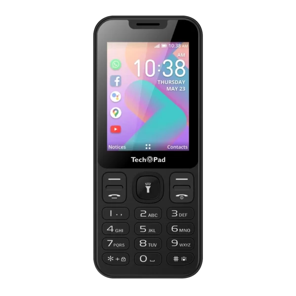 Kaios K-4G-01-BK KaiOS Phone Smart K-4G-Negro