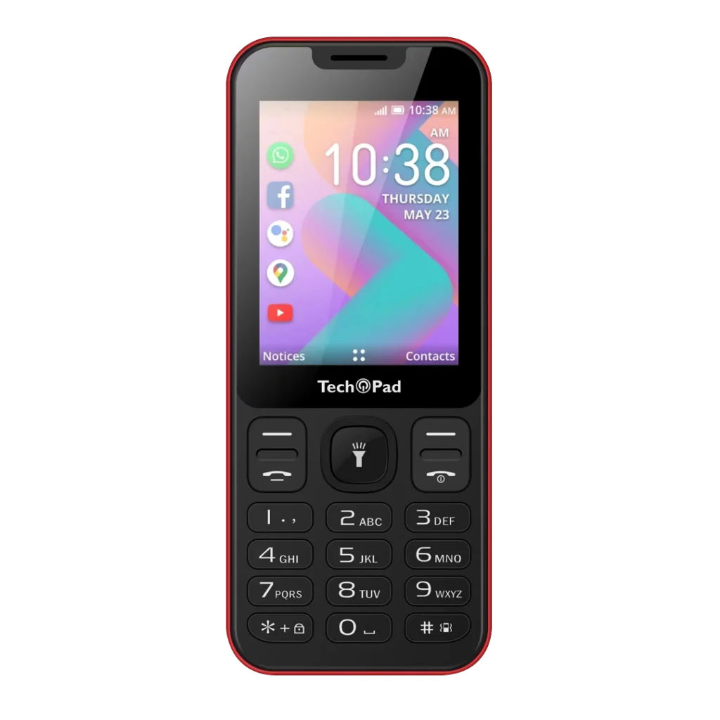 KaiOS Phone Smart K-4G-Rojo