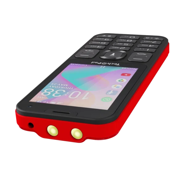 Kaios K-4G-WH-04 KaiOS Phone Smart K-4G-Rojo